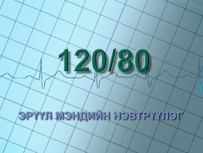 “120/80” эрүүл мэндийн хөтөлбөр