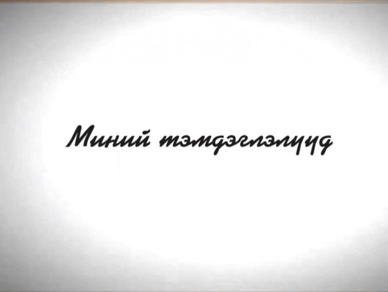 “Миний тэмдэглэлүүд”