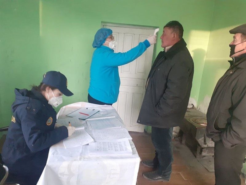 Өлгий-Ховд чиглэлийн авто замын шалган нэвтрүүлэх постод дэмжлэгт хяналт хийж байна