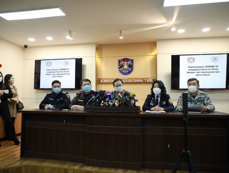 Коронавируст халдварын хүрээнд нийслэлийн хэмжээнд авч хэрэгжүүлж байгаа арга хэмжээний талаар мэдээлэл хийлээ