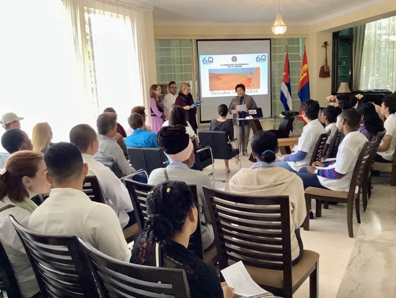 Хавана дахь ЭСЯ “Descubre Mongolia” арга хэмжээг зохион байгуулав