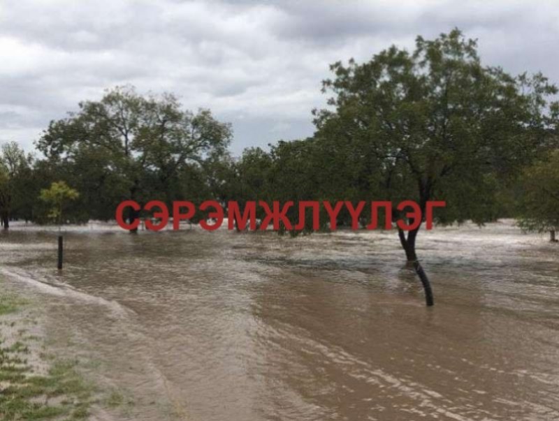 Үерийн аюулаас сэрэмжлүүлж байна