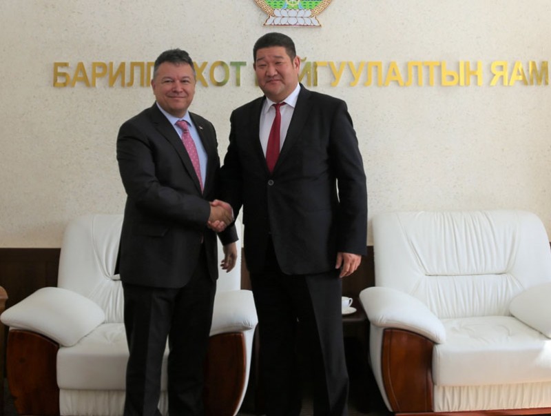 БНТУ-аас Монгол Улсад суугаа Онц бөгөөд Бүрэн Эрхт Элчин Сайд Ахмет Язалыг хүлээн авч уулзлаа