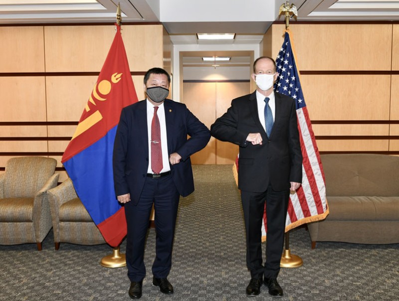 Монгол, Америкийн зөвлөлдөх уулзалт болов