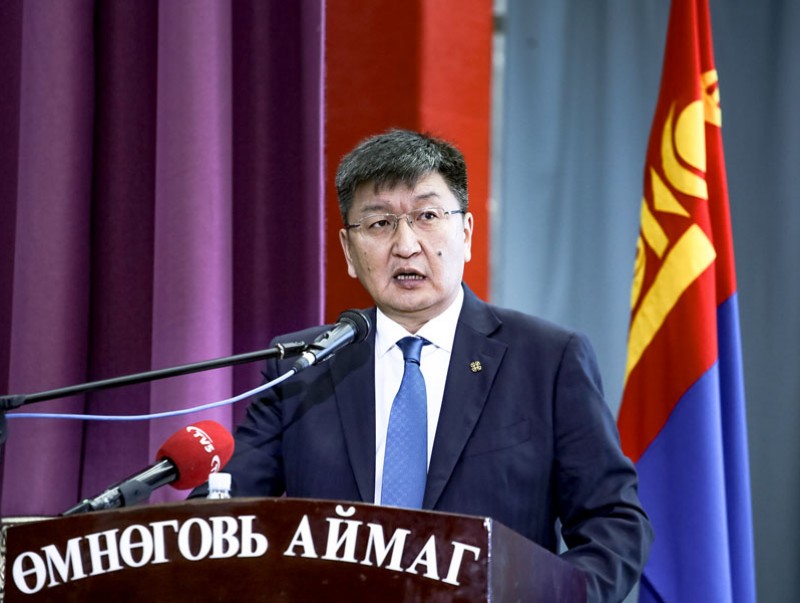 Шадар сайд Я.Содбаатар Өмнөговь аймагт ажиллав