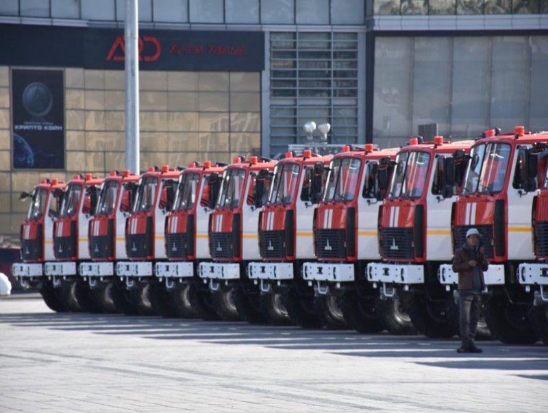 Гал унтраах тусгай зориулалтын 40 автомашинаар хүч хэрэгслээ нэмэгдүүллээ