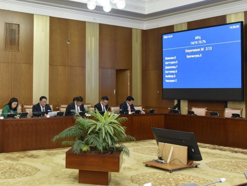 “Төрөөс мөнгөний бодлогын талаар 2021 онд баримтлах үндсэн чиглэл батлах тухай” УИХ-ын тогтоолын төслийг хэлэлцэхийг дэмжив