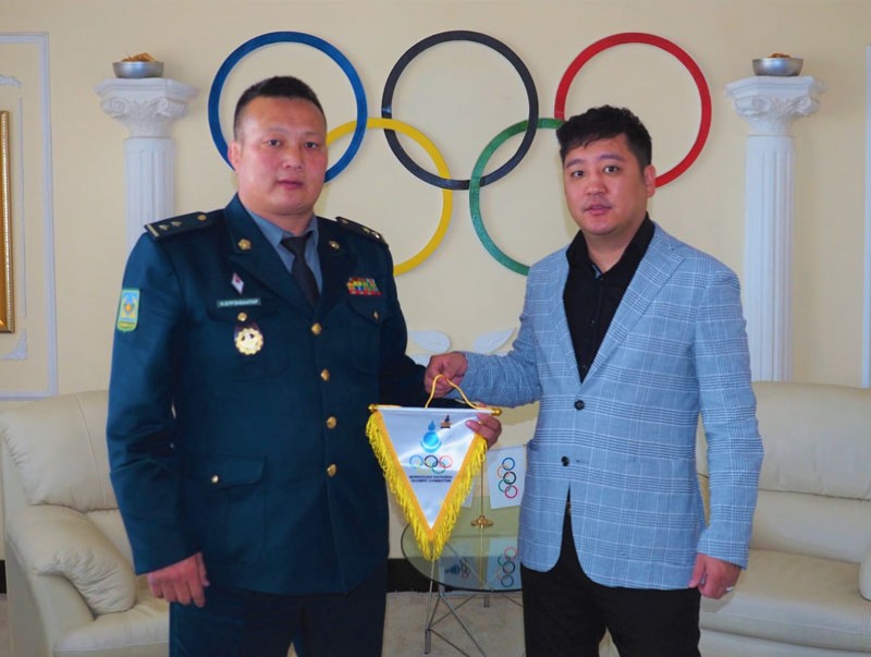 Н.Бүрэнбаатар "Олимпик хаус"-д зочлов