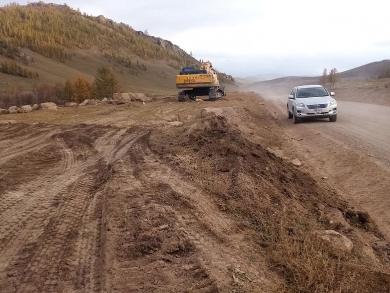 Цагаан даваанд түр амрах зогсоол байгуулж дуусав