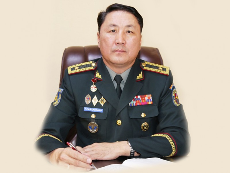 Батлан хамгаалахын сайд Г.Сайханбаяр мэндчилгээ дэвшүүллээ