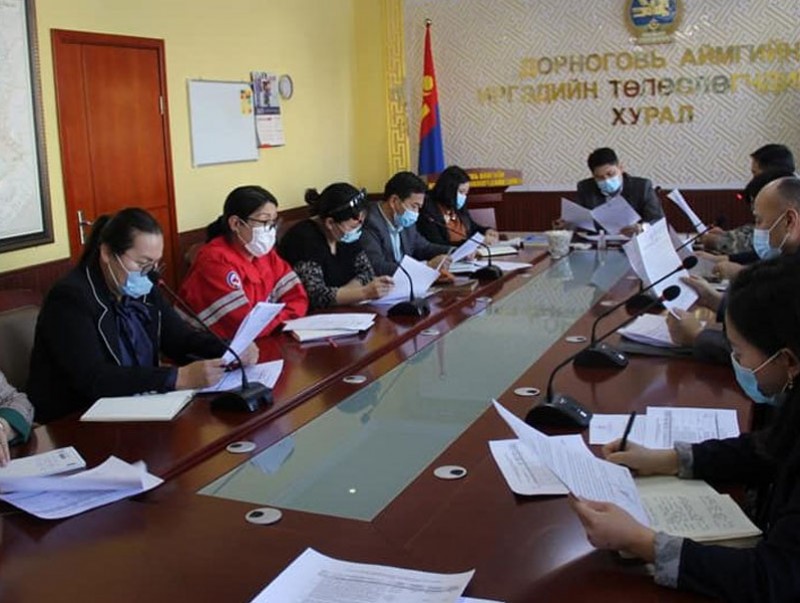 Гамшгийн эрсдэлийг бууруулах орон нутгийн зөвлөлийн хуралдаан боллоо