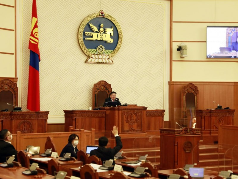 Хуульд өөрчлөлт оруулах тухай хуулийн төслийн хэлэлцэхийг дэмжив