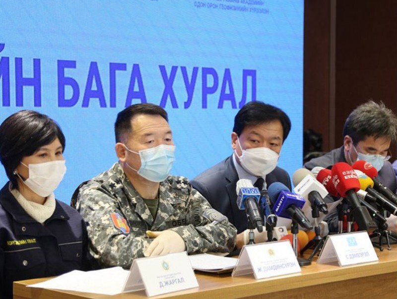 Газар хөдлөлтийн талаар хамтарсан мэдээлэл хийж байна