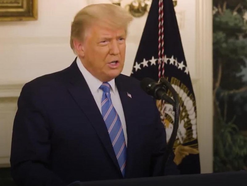 АНУ-ын Ерөнхийлөгч Дональд Трамп ялагдлаа хүлээн зөвшөөрлөө