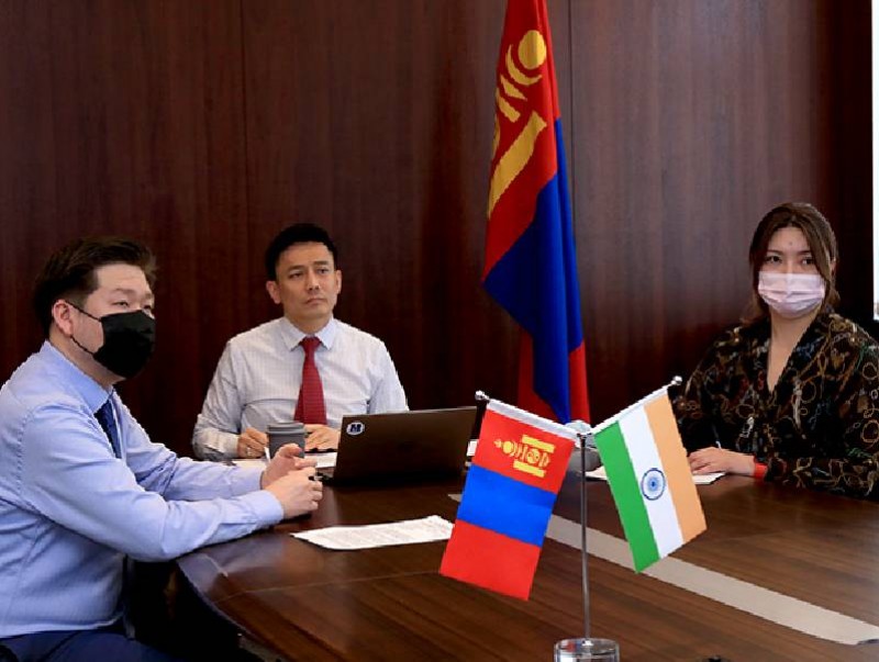 УУХҮ-ийн дэд сайд О.Батнайрамдал БНЭУ-ын Газрын тос, байгалийн хийн дэд сайдтай цахим уулзалт хийлээ