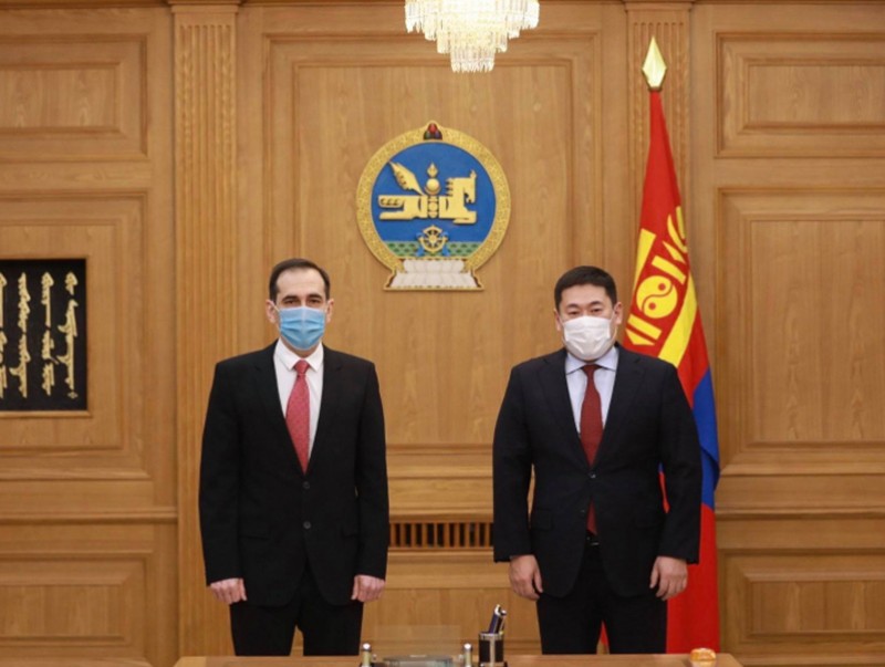 Ерөнхий сайд Дэлхийн банкны Суурин төлөөлөгч Андрей Михневийг хүлээн авч уулзав