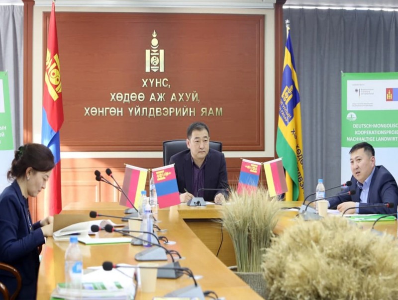 “Тогтвортой хөдөө аж ахуй” төслийн удирдах хорооны хурал боллоо
