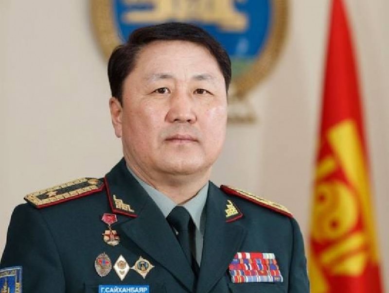 Батлан хамгаалахын сайд Г.Сайханбаяр мэндчилгээ дэвшүүллээ