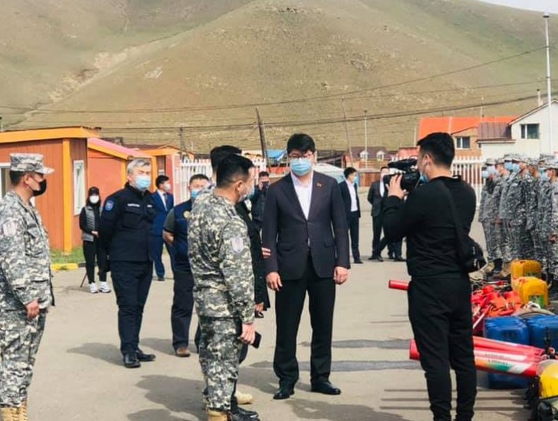Ой хээрийн түймэртэй тэмцэх хүч хэрэгслийн бэлтгэл, бэлэн байдалтай танилцлаа