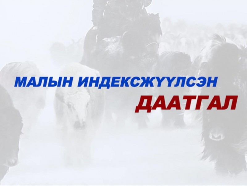 Малын индексжүүлсэн даатгал