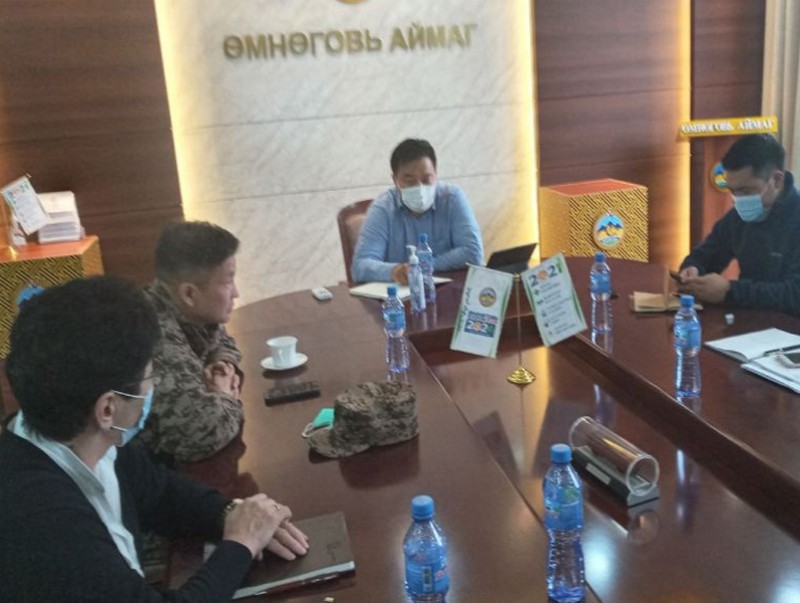 Ажлын хэсэг Өмнөговь аймагт ажиллаж байна