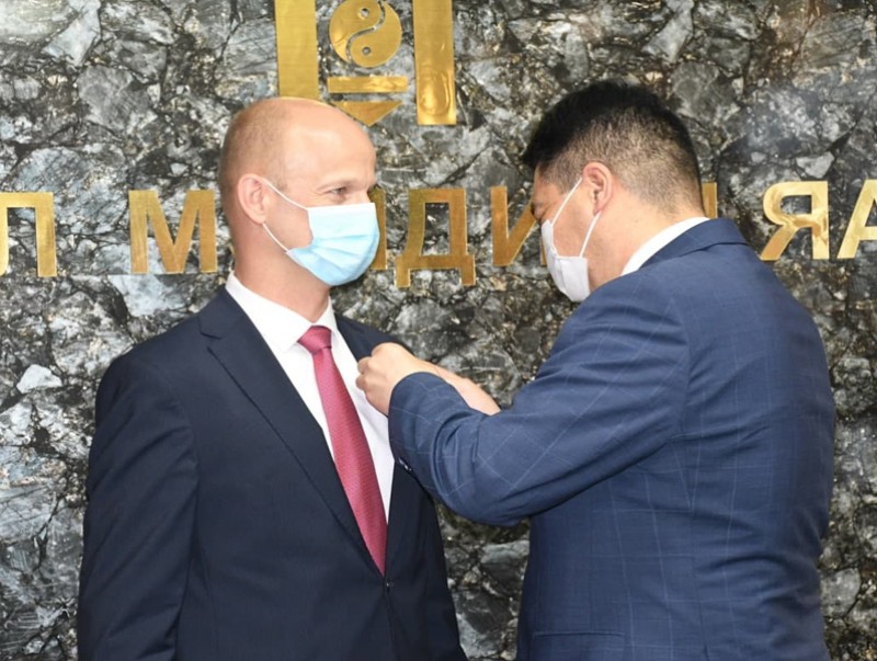 НҮБ-ын Хүүхдийн сангийн Монгол Улс дахь Суурин төлөөлөгч ноён Алекс Хайкенсийг хүлээн авч уулзав
