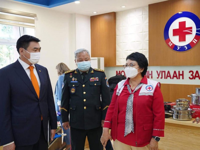 Шадар сайд С.Амарсайхан өнөөдөр Монголын Улаан Загалмайн нийгэмлэгт ажиллалаа