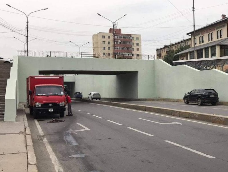Сансарын туннелийн түшиц ханыг сэргээн засварлав