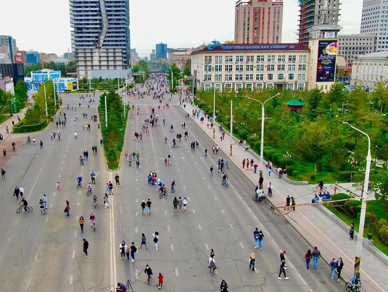 Автомашингүй гудамж /фото/