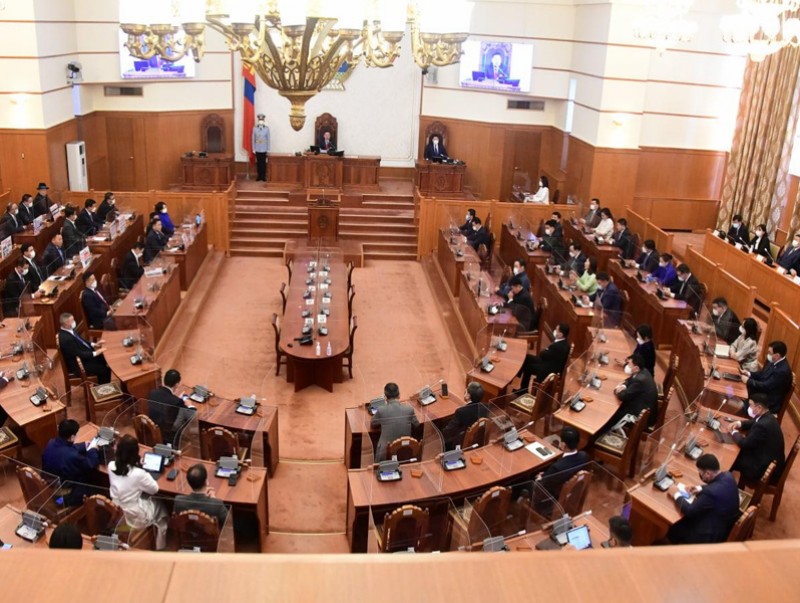 Улсын Их Хурлын 2021 оны намрын чуулган эхэллээ