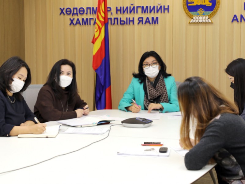 “Цар тахлын үед хариу арга хэмжээ авах нийгмийн хамгааллын төсөл 2”-ийн цахим уулзалт боллоо