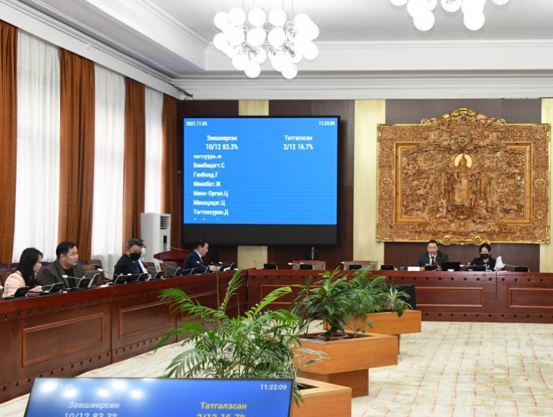 ТББХ: Хууль, тогтоолын төслүүдийг нэгтгэн анхны хэлэлцүүлгийг явууллаа