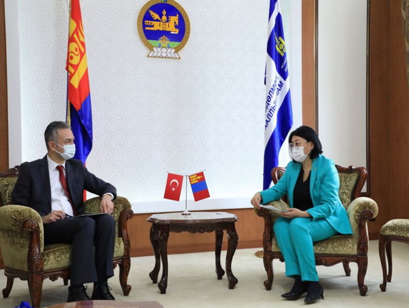 Бүгд Найрамдах Турк Улсаас Монгол Улсад суугаа Онц бөгөөд Бүрэн эрхт Элчин сайд Зафер Атешийг хүлээн авч уулзав