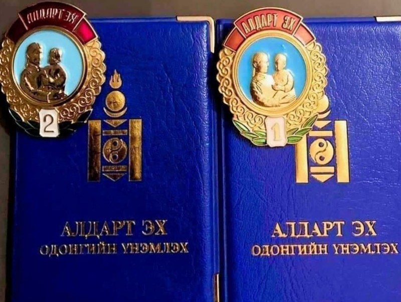 Шинээр "Алдарт эхийн одон" авах иргэдийн бүрдүүлэх материал