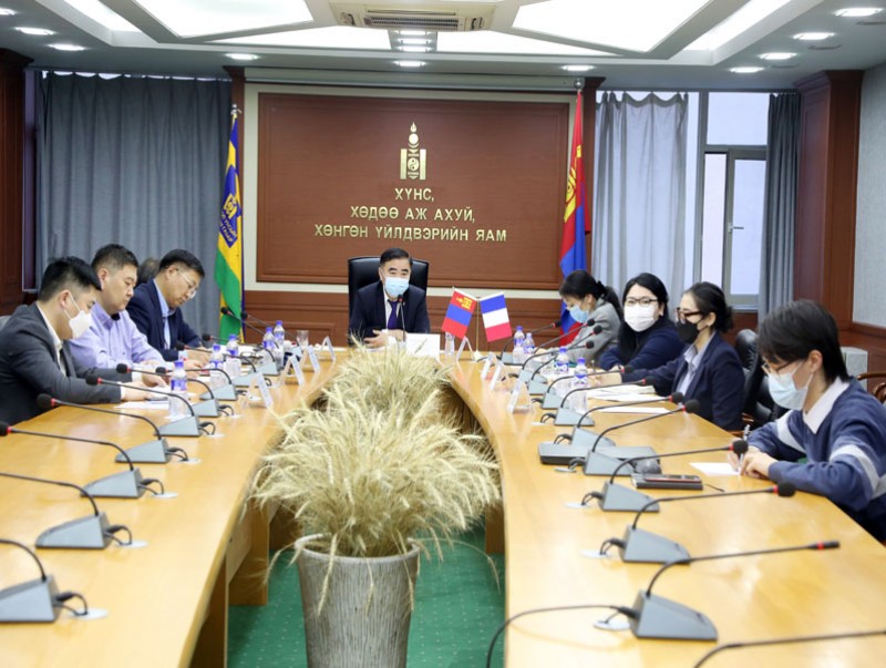 Монгол, Францын хөдөө аж ахуйн яамд хоорондын зөвлөлдөх уулзалт боллоо