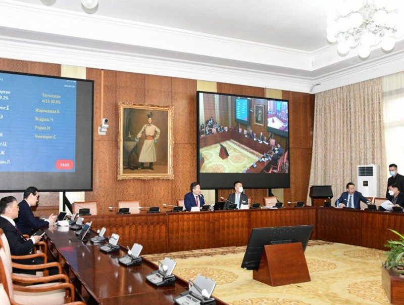 Монгол Улсын 2022 оны төсөв, Нийгмийн даатгалын сангийн 2022 оны төсвийн тухай хуульд өөрчлөлт оруулах тухай хуулийн төслүүдийн 2 дахь хэлэлцүүлгийг хийлээ