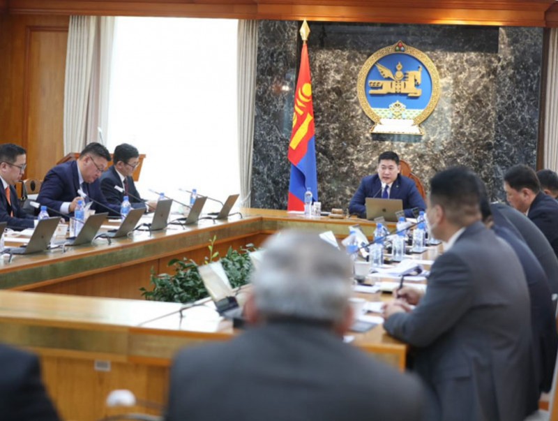 Засгийн газрын ээлжит хуралдаан боллоо