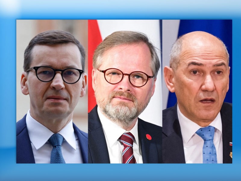 Европын холбооны гурван улсын ерөнхий сайд Киевт айлчлав