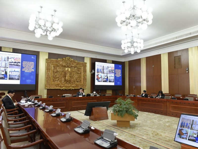 Түр хорооны хуралдаанаар коронавируст халдварын өнөөгийн нөхцөл байдлын талаар мэдээлэл сонсов