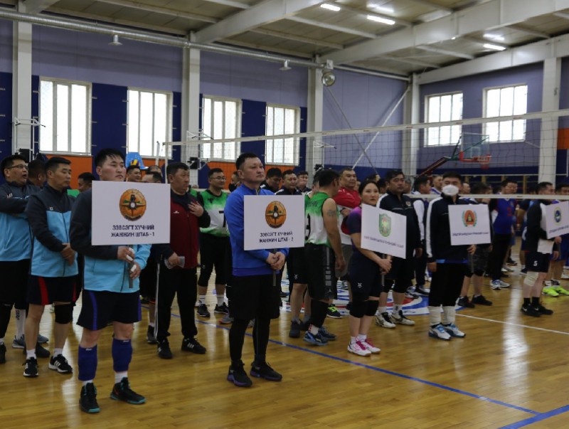 Төрийн цэргийн болон хууль сахиулах байгууллагын удирдах бүрэлдэхүүний “Нөхөрсөг уулзалт-2022” тэмцээн эхэллээ