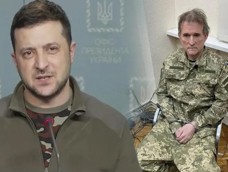 В.Зеленский: Орост олзонд байгаа цэргүүдээ Медведчукээр солих саналтай байна
