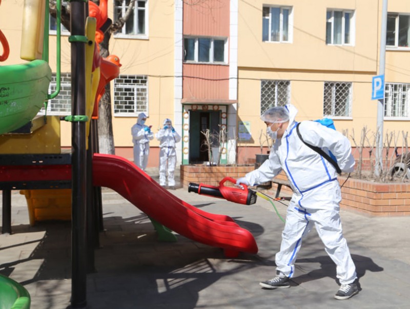 Сүхбаатар дүүргийн хэмжээнд хаврын ариутгал, халдваргүйтгэлийн ажил эхэллээ
