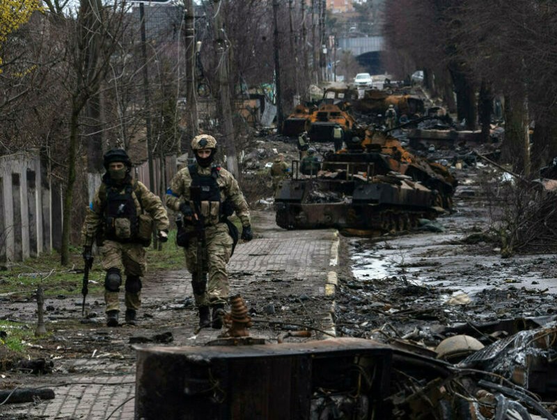 Украины нийслэл орчмын бүс нутагт энгийн иргэдийг олноор хөнөөсөн ул мөр олджээ