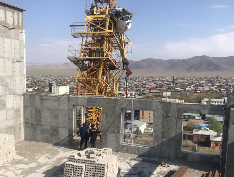 Осолдсон краныг буулгана