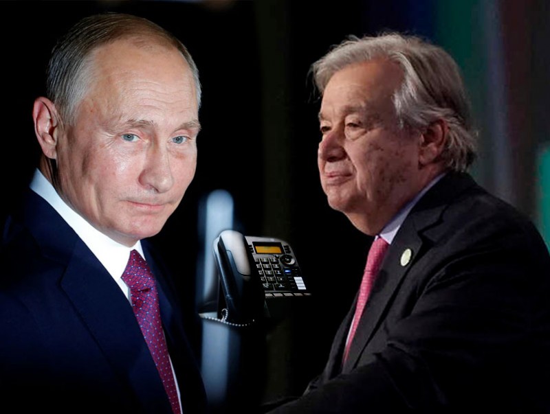 НҮБ-ын тэргүүн, ОХУ-ын ерөнхийлөгч нар утсаар ярилаа