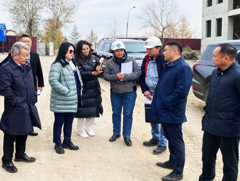 Шинжлэх ухааны нэгдсэн цогцолборын барилгын ажлын явцыг шалгалаа
