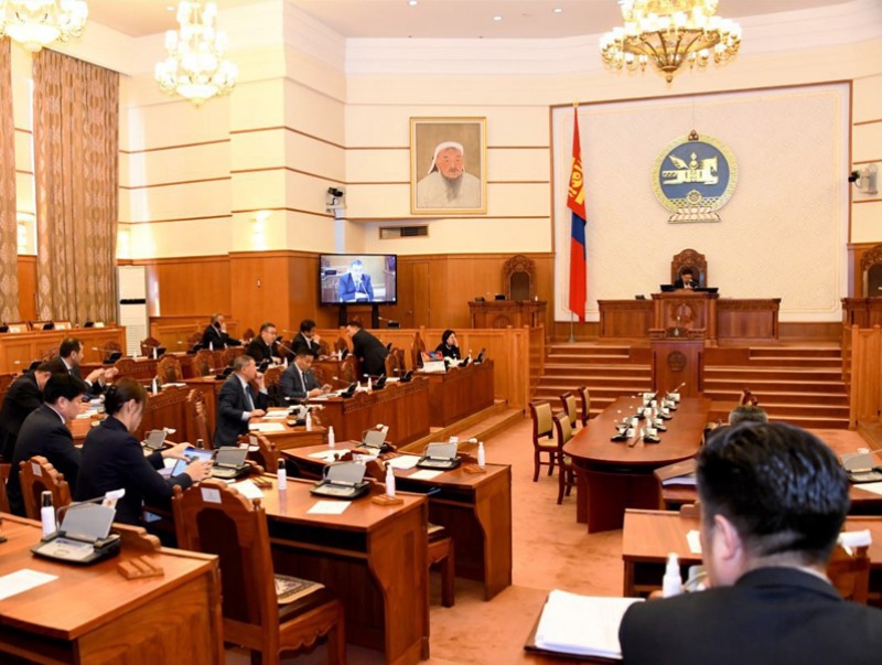 “Төрөөс мөнгөний бодлогын талаар 2023 онд баримтлах үндсэн чиглэл батлах тухай” УИХ-ын тогтоолын төслийг баталлаа