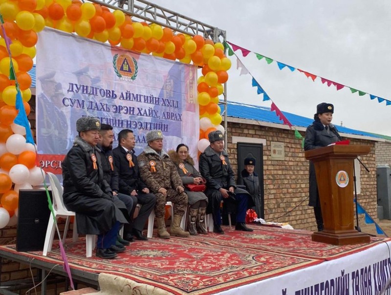Хулд сум дахь Эрэн хайх, аврах бүлгийн нээлтийн ажиллагаа боллоо