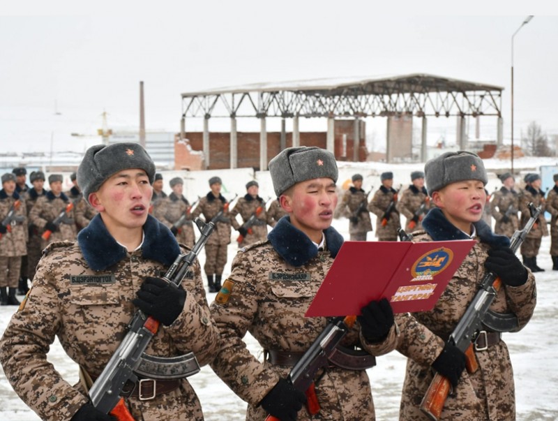 Улс орон даяар цэргийн тангараг өргөх ёслол боллоо