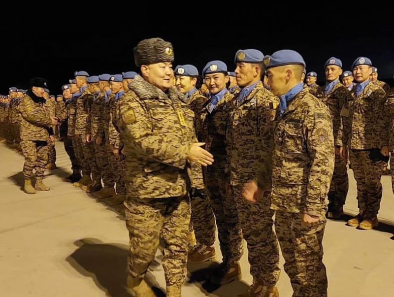 БНӨСУ-д үүргээ амжилттай гүйцэтгэсэн энхийг сахиулагчид эх орондоо ирлээ